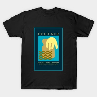 Minimalist Food Poster (French) T-Shirt